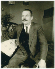 Kirjakauppias Hugo Suvanto vuonna 1921